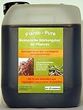 Planto - Pure – Naturdünger für Rasen, Rosen, Obst, Gemüse und Zierpflanzen - Rein biologische Stärkungskur mit hochwertigen Nährstoffen - Qualität aus Deutscher Produktion, 5 Liter Vorratskanister foto / 23,50 €