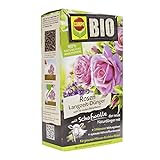 Compo BIO Rosen Langzeit-Dünger für alle Arten von Rosen, Blütensträucher sowie Schling- und Kletterpflanzen, 5 Monate Langzeitwirkung, 2 kg foto / 9,15 € (4,58 € / kg)