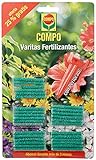 COMPO Varitas fertilizantes para plantas de interior y exterior, Larga duración de hasta 3 meses, 30 unidades foto / 3,75 €