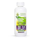 Nurture Growth Organic Microbial Fertilizer - 150ml - Indoor & Outdoor Plant Fertilizer – Eco-Friendly, Chemical-Free, Concentrated – All Purpose Plant Food for Vegetables, Lawns, Fruit Orchards and more photo / $13.99 ($2.80 / Fl Oz)