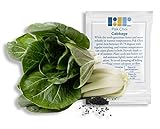 1000 Pak Choi Seeds for Planting - 3+ Grams - White Stem - Heirloom Non-GMO Vegetable Seeds for Planting - AKA Bok Choy, Pok Choi, Chinese Cabbage photo / $4.99 ($0.00 / Count)