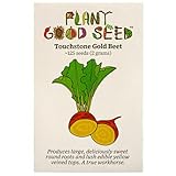 Touchstone Gold Beet Seeds - Pack of 125, Certified Organic, Non-GMO, Open Pollinated, Untreated Vegetable Seeds for Planting – from USA photo / $7.49