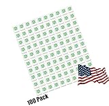 Lawn Care Application Fertilizer Flag Marker Stay Off Grass Marking Flags 100 Pk photo / $39.53
