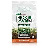 Scotts Turf Builder Thick'R Lawn Bermudagrass - 4,000 sq. ft., Combination Seed, Fertilizer and Soil Improver, Fill Lawn Gaps and Enhance Root Development, 40 lb. photo / $52.99