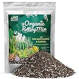 Sprout N Green Organic Potting Mix for Succulents Cactus, 2 Quarts Indoor Plants Soil, for Bonsai, Flowers, Vegetables, Herbs, Orchid, Premixed House Garden Grow Soil Blend Formulated with Fertilizer photo / $6.49