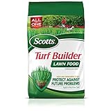 Scotts Turf Builder Lawn Food, 12.5 lb. - Lawn Fertilizer Feeds and Strengthens Grass to Protect Against Future Problems - Build Deep Roots - Apply to Any Grass Type - Covers 5,000 sq. ft. photo / $18.44