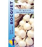 Sachet de graines de Oignon blanc très hâtif de Vaugirard - 4 g - légume racine - LES GRAINES BOCQUET photo / 3,99 € (997,50 € / kg)