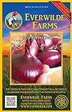 Everwilde Farms - 200 Red Cippolini Onion Seeds - Gold Vault Jumbo Seed Packet photo / $2.98