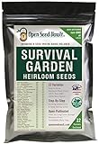 (32) Variety Pack Survival Gear Food Seeds | 15,000 Non GMO Heirloom Seeds for Planting Vegetables and Fruits. Survival Food for Your Survival kit, Gardening Gifts & Emergency Supplies | Garden vegetable seeds. by Open Seed Vault photo / $49.99 ($1.56 / Count)