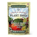 The Old Farmer's Almanac 2.25 lb. Organic Tomato & Vegetable Plant Food Fertilizer, Covers 250 sq. ft. (1 Bag) photo / $12.49 ($0.35 / oz)