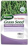 Scotts Turf Builder Grass Seed Perennial Ryegrass Mix, 7.lb. - Full Sun and Light Shade - Quickly Repairs Bare Spots, Ideal for High Traffic Areas and Erosion Control - Seeds up to 2,900 sq. ft. photo / $30.49 ($0.27 / Ounce)