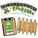 photo Herb Garden Seeds for Planting - 10 Culinary Herb Seed Packets Kit, Non GMO Heirloom Seeds, Plant Markers, Wood Gift Box - Home Gardening Gifts for Gardeners