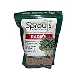 Nature Jims Radish Sprout Seeds – 16 Oz Organic Sprouting Seeds – Non-GMO Premium Radish Seeds – Resealable Bag for Longer Freshness – Rich in Vitamins, Minerals, Fiber photo / $18.00 ($1.12 / Ounce)