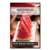 Sow Right Seeds - Watermelon Jubilee Seeds for Planting - Non-GMO Heirloom Packet with Instructions to Plant and Grow an Outdoor Home Vegetable Garden - Sweet Summer Treat - Wonderful Gardening Gift photo / $4.99