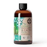 Organic Succulent & Cactus Plant Food - Gentle Liquid Fertilizer Nutrients for Aloe Vera and Other Common Indoor and Outdoor Succulents & Cacti (8 oz) photo / $13.97 ($1.75 / Ounce)