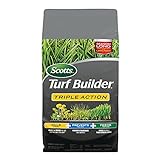 Scotts Turf Builder Triple Action - Weed Killer & Preventer, Lawn Fertilizer, Prevents Crabgrass, Kills Dandelion, Clover, Chickweed & More, Covers up to 4,000 sq. ft., 20 lb photo / $29.97