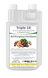 Triple 10 All Purpose Liquid Fertilizer 10-10-10 with Amino Acids (5.5%) & Seaweed Extract (32oz) photo / $19.95