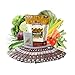 photo 22,000 Non GMO Heirloom Vegetable Seeds, Survival Garden, Emergency Seed Vault, 34 VAR, Bug Out Bag - Beet, Broccoli, Carrot, Corn, Basil, Pumpkin, Radish, Tomato, More