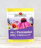 Burpee Wildflower 50,000 Bulk, 1 Bag | 18 Varieties of Non-GMO Flower Seeds Pollinator Garden, Perennial Mix photo / $9.63