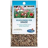 Partial Shade Wildflower Seeds Bulk - Open-Pollinated Wildflower Seed Mix Packet, No Fillers, Annual, Perennial Wildflower Seeds Year Round Planting - 1 oz photo / $8.49