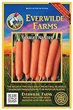 Everwilde Farms - 2000 Scarlet Nantes Carrot Seeds - Gold Vault Jumbo Seed Packet photo / $2.98