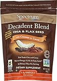 Spectrum Essentials Chia & Flax Seed, Decadent Blend with Coconut & Cocoa, 12 Oz photo / $8.49 ($0.71 / Ounce)