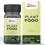 Houseplant Food – Organic All Purpose Food for Healthy Houseplants 60g – Vigorous Growth with Strong Root – Suitable for All Kinds of Indoor and Outdoor Houseplant photo / $14.99