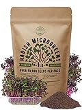 Radish Sprouting & Microgreens Seeds - Non-GMO, Heirloom Sprout Seeds Kit in Bulk 1lb Resealable Bag for Planting & Growing Microgreens in Soil, Coconut Coir, Garden, Aerogarden & Hydroponic System. photo / $19.99