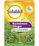 Solabiol Buchsbaum Dünger, 100% organisches Buchsbaumdünger Granulat mit Wurzelaktivator Osiryl, 1,5 kg foto / 11,99 €