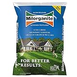 EasyGo Product Milorganite 32 lbs. Slow-Release Nitrogen Fertilizer Good for Promoting Healthy Growth of lawns Trees, shrubs and Flowers, Trusted and Proven for 90 Years photo / $31.70
