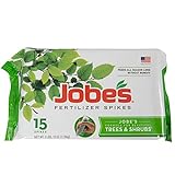 Jobe's 01660 Fertilizer Tree & Shrubs, Includes 15 Spikes, 14 Ounces, Brown photo / $9.97