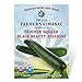 photo The Old Farmer's Almanac Heirloom Summer Squash Seeds (Black Beauty Zucchini) - Approx 60 Seeds