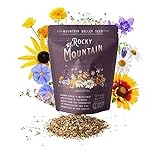 Package of 80,000 Wildflower Seeds - Rocky Mountain Wildflower Mix Seeds Collection - 18 Assorted Varieties of Non-GMO Heirloom Flower Seeds for Planting Including Larkspur, Poppy, Columbine, & Daisy photo / $13.19