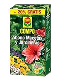 COMPO Abono para macetas y jardineras, Granulado, incluye Cuchara dosificadora, 300 g foto / 4,39 €