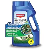 BioAdvanced 701900B 12-Month Tree and Shrub Protect and Feed Insect Killer and Fertilizer, 4-Pound, Granules photo / $25.99