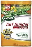 Scotts Turf Builder WinterGuard Fall Weed & Feed 3: Covers up to 5,000 sq. ft., Fertilizer, 14 lbs., Not Available in FL photo / $21.99