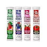 Dr. Joe Water Soluble Fertilizer PlantFood Bundle | Flowers, Vegetables, and House Plants(Growing Booster &Nutrients) | Pack of 4 -14 Fizzing Tablets for Indoor & Outdoor Garden Potted Houseplants photo / $24.99