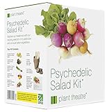 Kit Psychedelischer Salat von Plant Theatre - 5 fantastische Salatsorten zum Züchten - Ein tolles Geschenk foto / 15,99 € (31,98 € / kg)