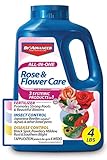 BIOADVANCED 701116E All-in-One Rose and Flower Care, Fertilizer, Insect Killer, and Fungicide, 4-Pound, Ready-to-Use Granules photo / $15.99
