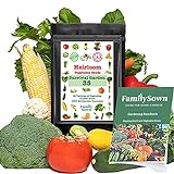 Survival Seeds by Family Sown – 15,000 Non GMO Heirloom Seeds, Naturally Grown Herb Seeds & Seeds for Planting Vegetables and Fruits, Perfect Vegetable Garden Seed Starter Kit photo / $34.95